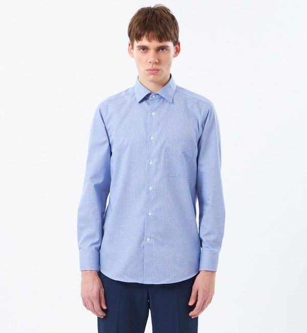 MACKINTOSH PHILOSOPHY「オックス/ストライプ/チェック/セミワイドシャツ」|シャツ・ブラウス|