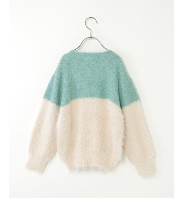 ikka kids「【親子コーデ】ブークレーフェザー切り替えニット（120~160cm）」|その他|