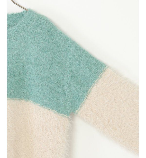 ikka kids「【親子コーデ】ブークレーフェザー切り替えニット（120~160cm）」|その他|