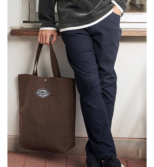 ikka「ＤＫコーデュロイトートバッグ」|その他|ブラウン