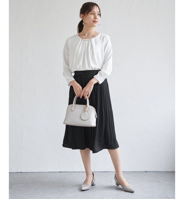 IKKA LOUNGE「チャームデザインブラウス」|シャツ・ブラウス|