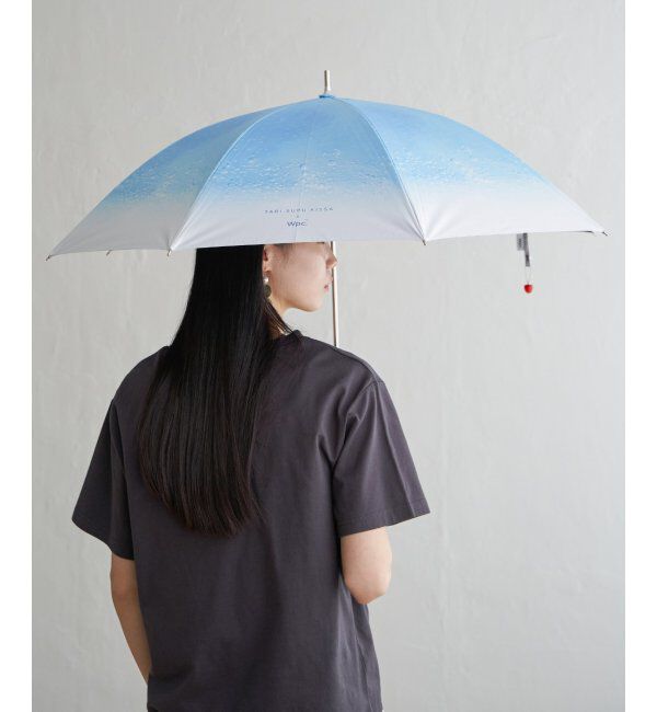 Lbc with Life「旅する喫茶&times;Wpc. クリームソーダパラソル ロング 日傘 長傘」|傘|
