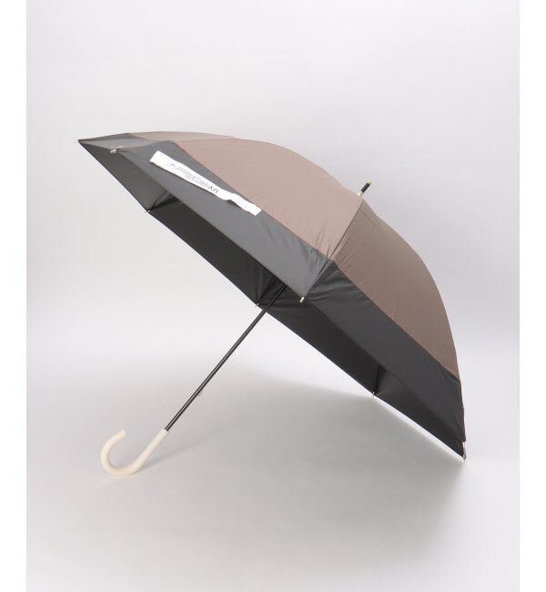 Lbc with Life「Wpc. 遮光切り継ぎロング 日傘 長傘」|傘|ブラック
