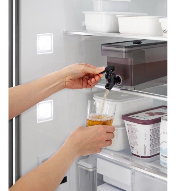 Lbc with Life「【WEB限定】tower冷蔵庫ドリンクサーバー　タワー　1.8L(1584 1585)」|食器・キッチングッズ|