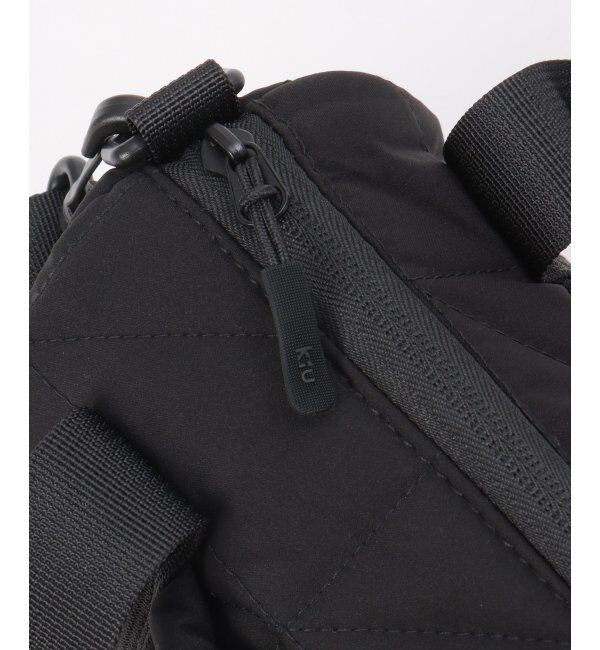 Lbc with Life「KiU キウ スクエアパデッドミニボストンバッグ」|傘|