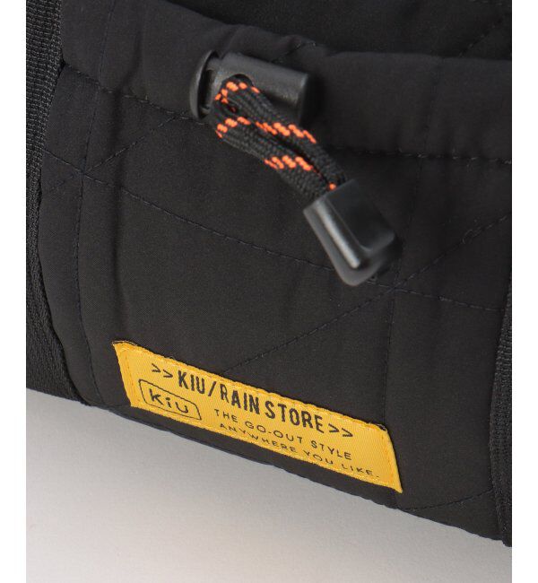 Lbc with Life「KiU キウ スクエアパデッドミニボストンバッグ」|傘|