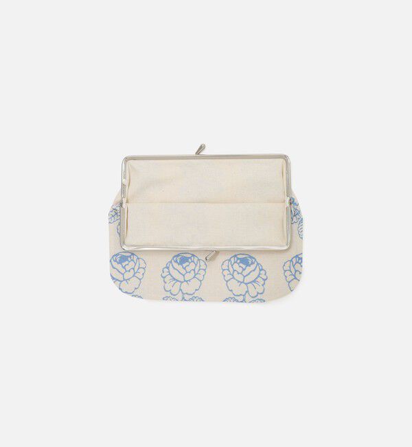 Marimekko「【日本限定】Vihkiruusu Puolikas Kukkaro がま口ポーチ」|ポーチ|