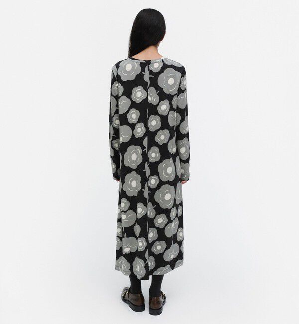 Marimekko「Lehtokielo Tumma ワンピース」|ワンピース|