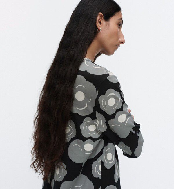 Marimekko「Lehtokielo Tumma ワンピース」|ワンピース|