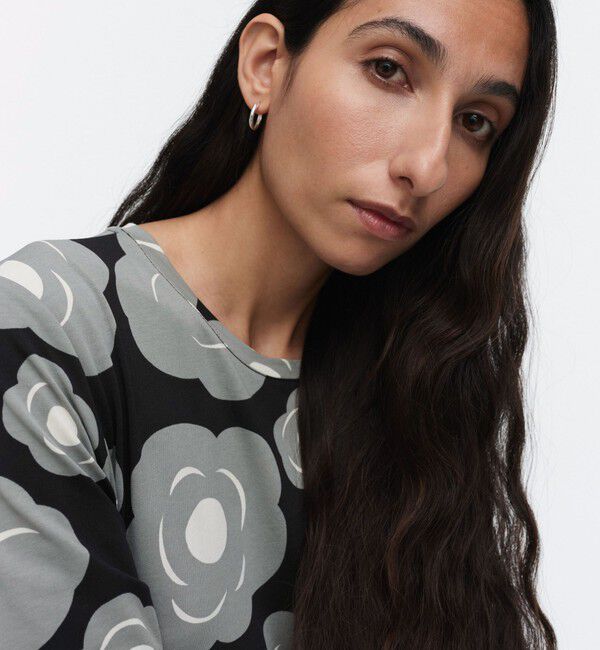 Marimekko「Lehtokielo Tumma ワンピース」|ワンピース|