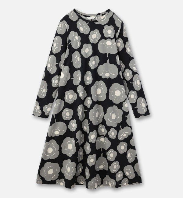 Marimekko「Lehtokielo Tumma ワンピース」|ワンピース|