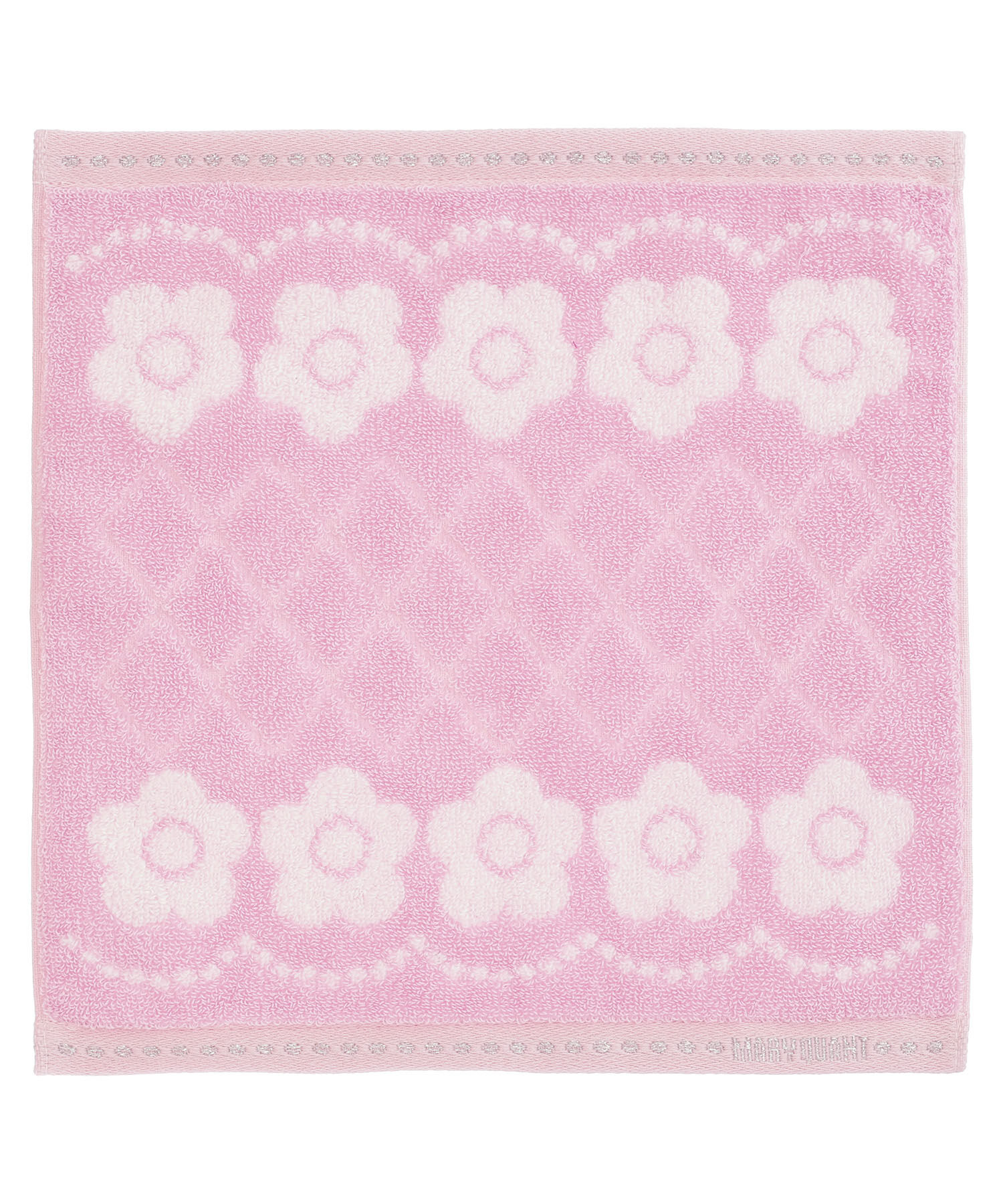 MARY QUANT「スウィートデイジーサンド ミニタオル」|タオル|ピンク