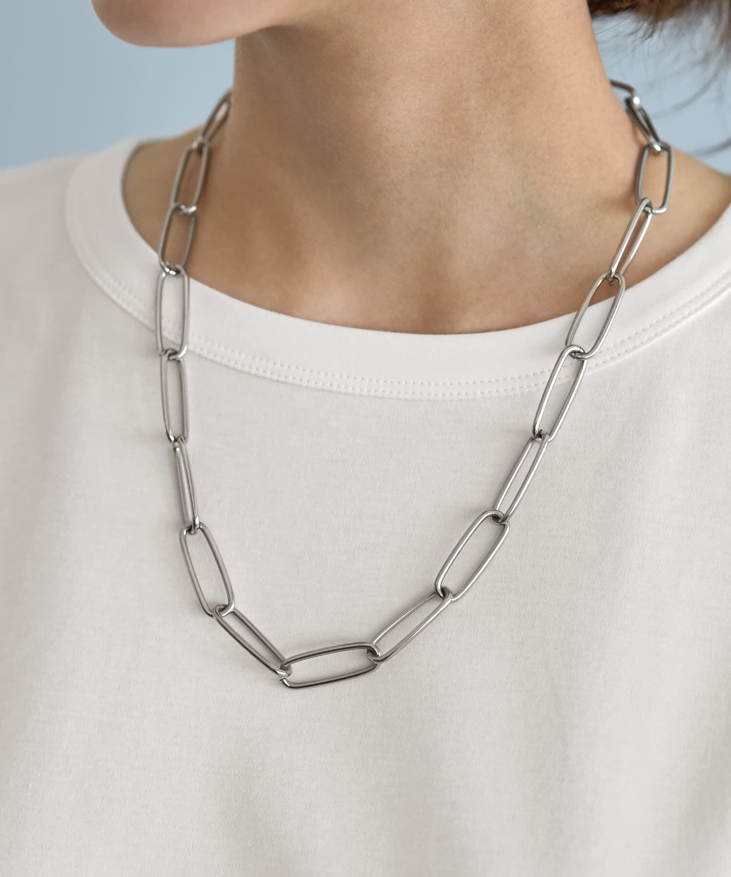 STYLE DELI「55cmオーバルチェーンネックレス」|ネックレス|