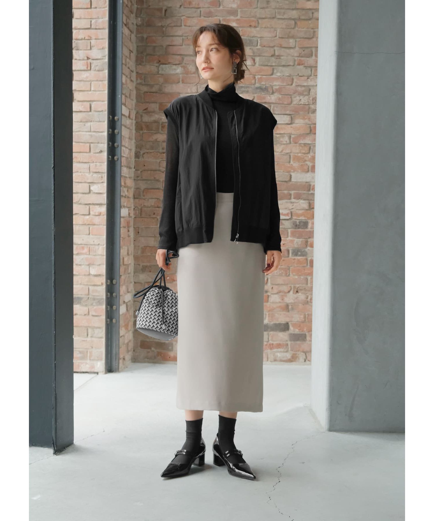 STYLE DELI「テクスチャーインナータートルトップス」|Tシャツ・カットソー|