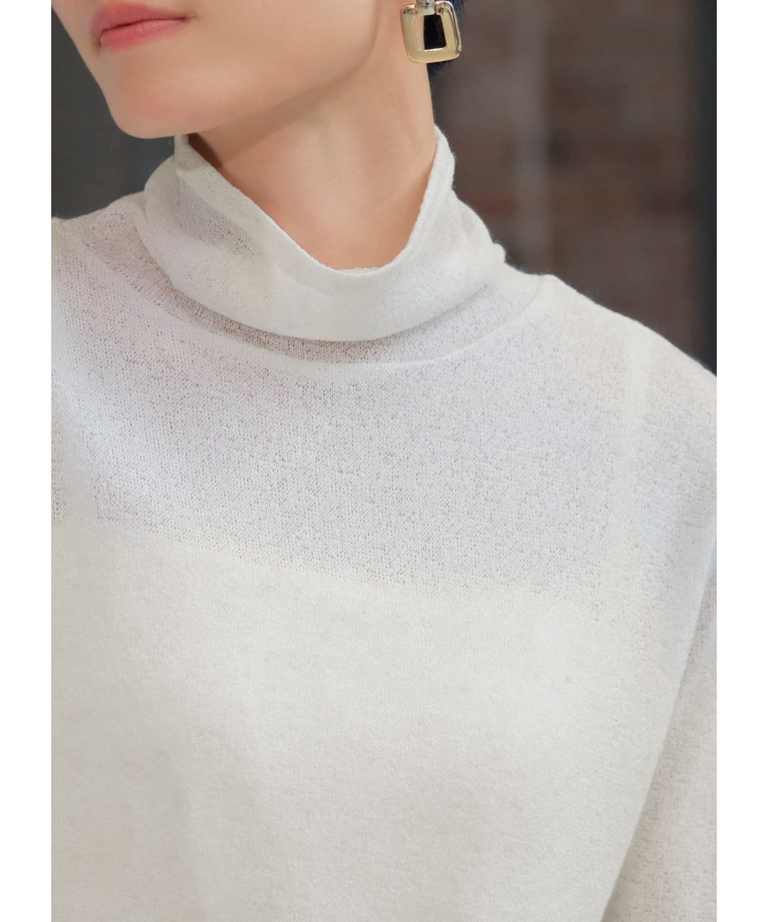 STYLE DELI「テクスチャーインナータートルトップス」|Tシャツ・カットソー|