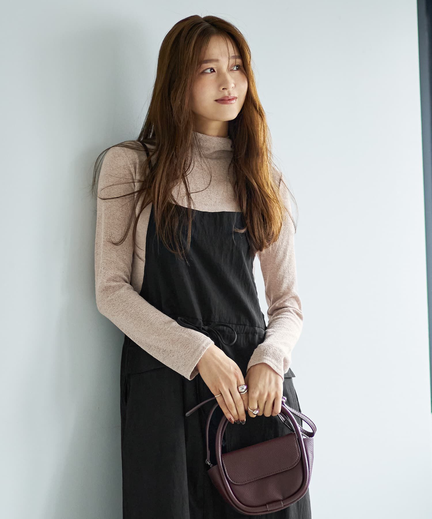 STYLE DELI「テクスチャーインナータートルトップス」|Tシャツ・カットソー|