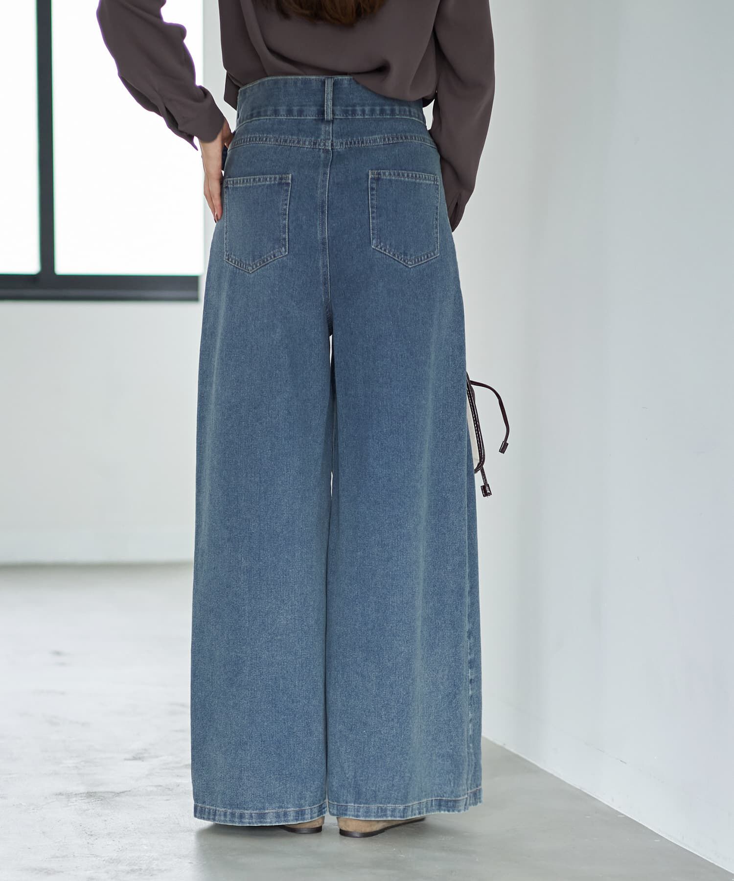 STYLE DELI「ポケットデニムバギーパンツ」|デニム|