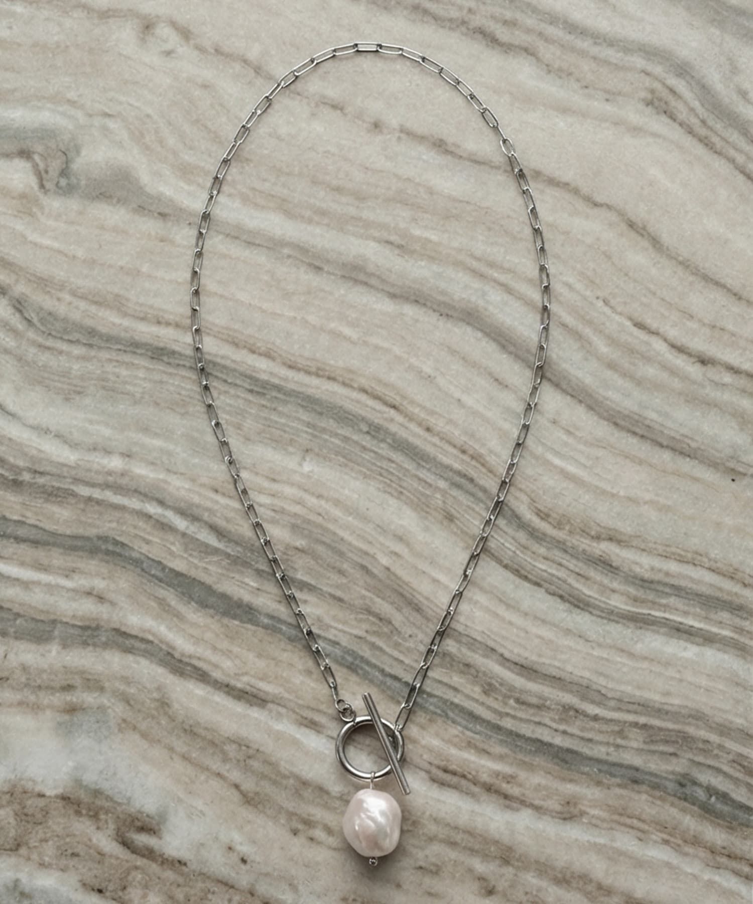 STYLE DELI「【DELI by】バロックパール・ミニマルチェーンネックレス」|ネックレス|