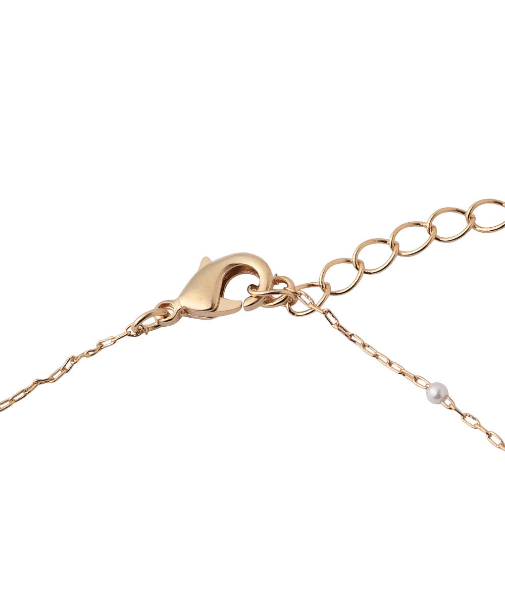 colleca la「パールとチェーンの華奢ネックレス」|ネックレス|