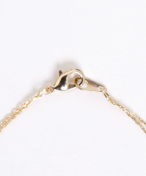 colleca la「小粒パールとストーンの2連ネックレス」|ネックレス|