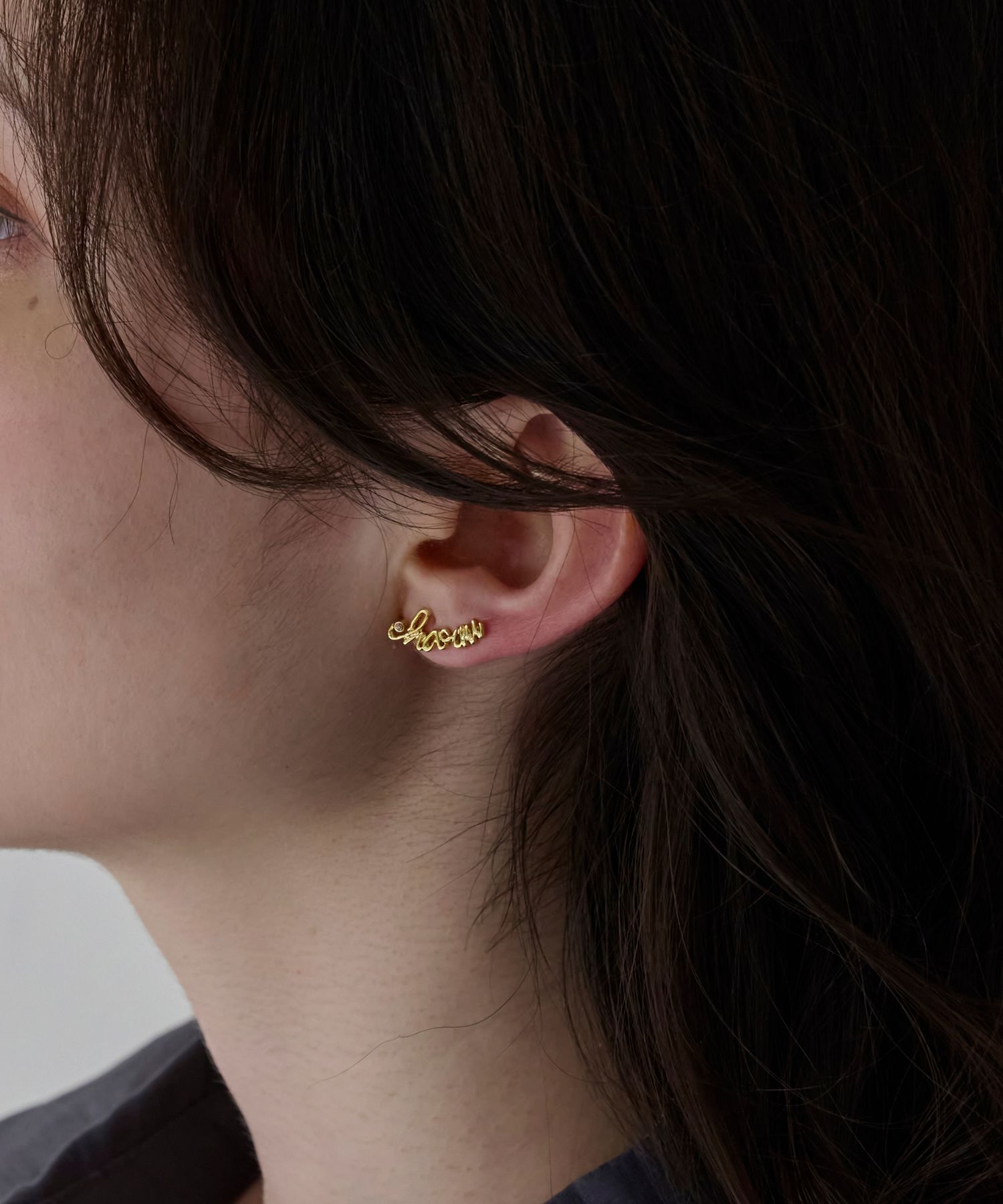 Phoebe「ラッキーレターピアス&イヤリング(チャーム)/片耳」|ピアス|