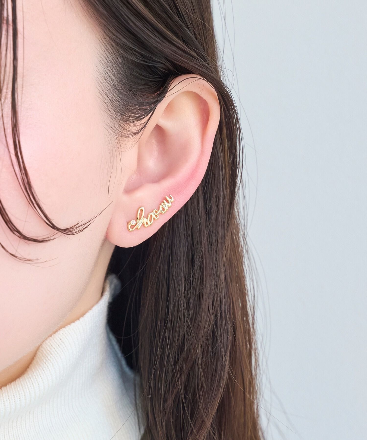 Phoebe「ラッキーレターピアス&イヤリング(チャーム)/片耳」|ピアス|