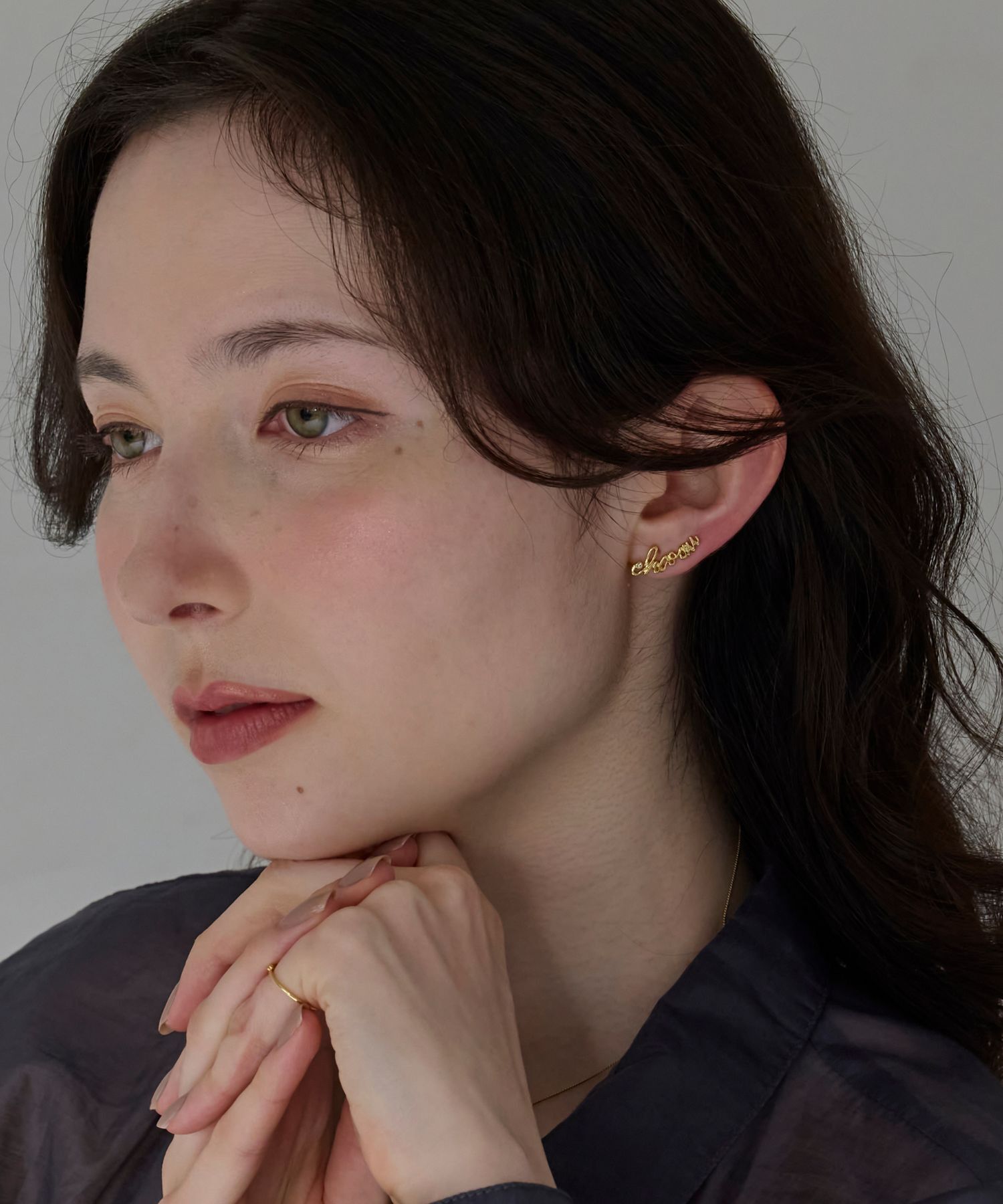 Phoebe「ラッキーレターピアス&イヤリング(チャーム)/片耳」|ピアス|