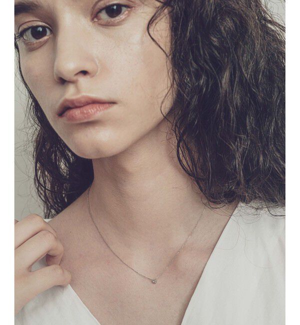 ete「PT900/850 ダイヤモンド ネックレス「ブライト」」|ネックレス|