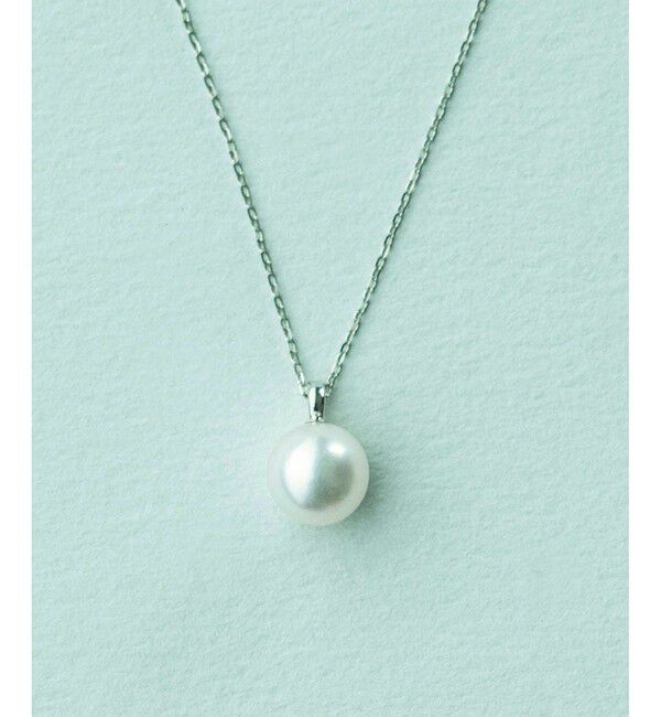 ete「PT900/850 パール ネックレス L」|ネックレス|プラチナム
