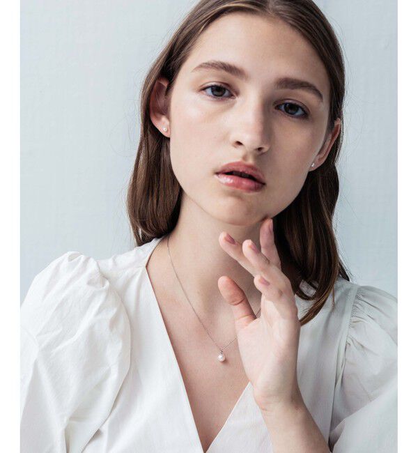 ete「PT900/850 パール ネックレス L」|ネックレス|