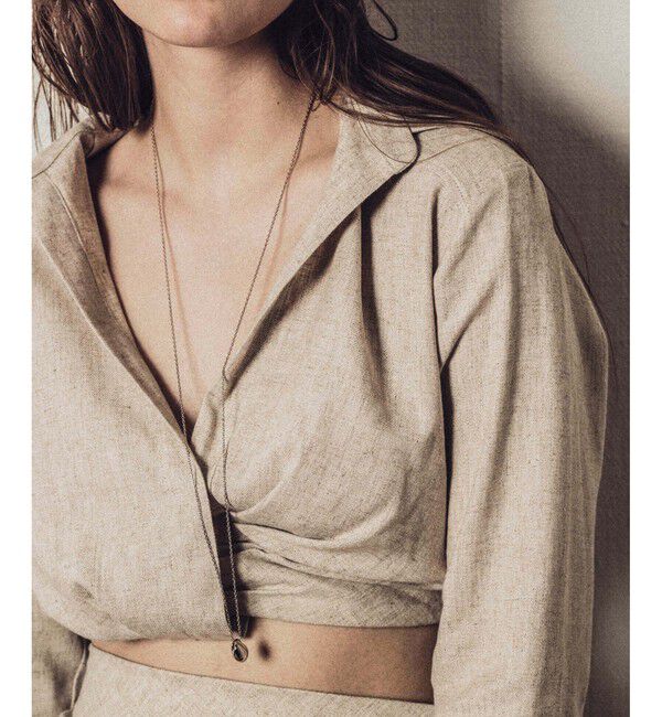 ete「ロウ ロングネックレス」|ネックレス|