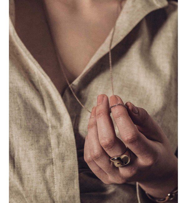 ete「ロウ ロングネックレス」|ネックレス|