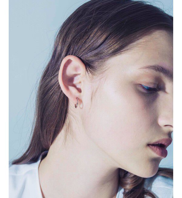 ete「ツイスト フープイヤリング」|イヤリング|