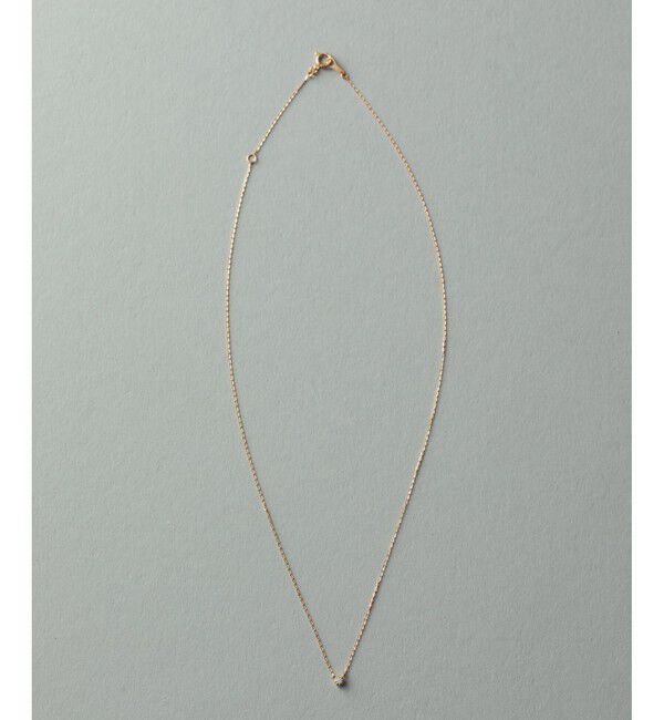 ete「[レイヤード] K18YG ダイヤモンド ネックレス」|ネックレス|