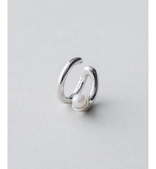 ete「パール ピークカフ」|イヤーカフ|シルバー