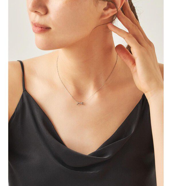 ete「[レイヤード] リボン ネックレス」|ネックレス|