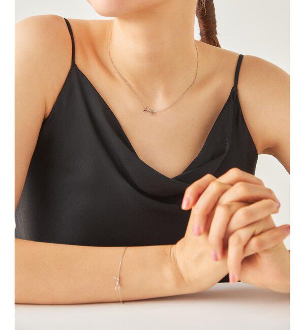 ete「[レイヤード] リボン ネックレス」|ネックレス|