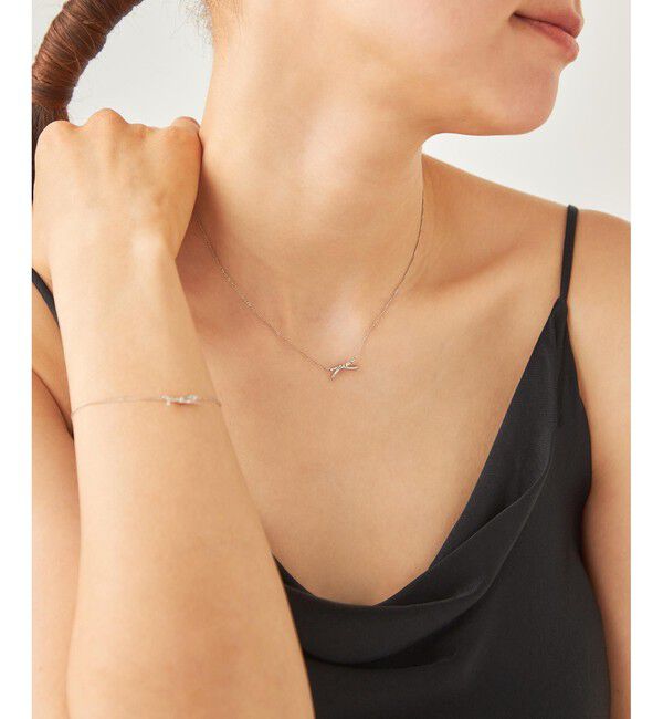 ete「[レイヤード] リボン ネックレス」|ネックレス|