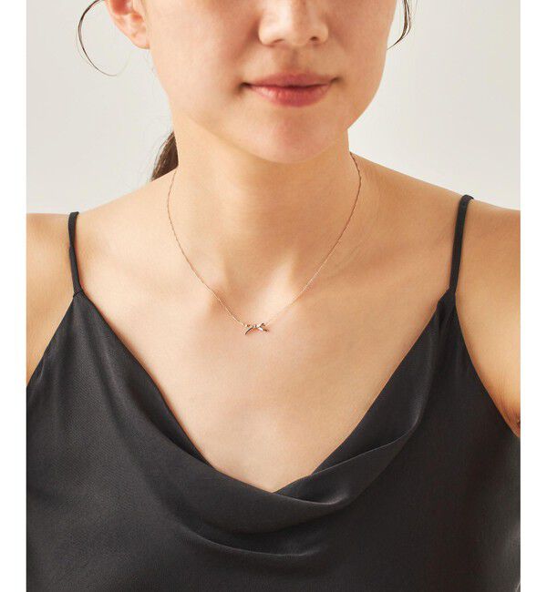 ete「[レイヤード] リボン ネックレス」|ネックレス|