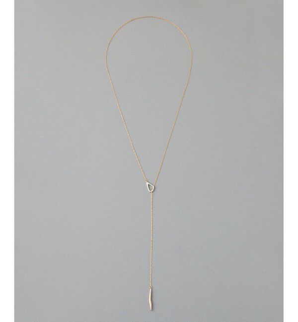 ete「[トリカラー] ラリエットネックレス」|ネックレス|