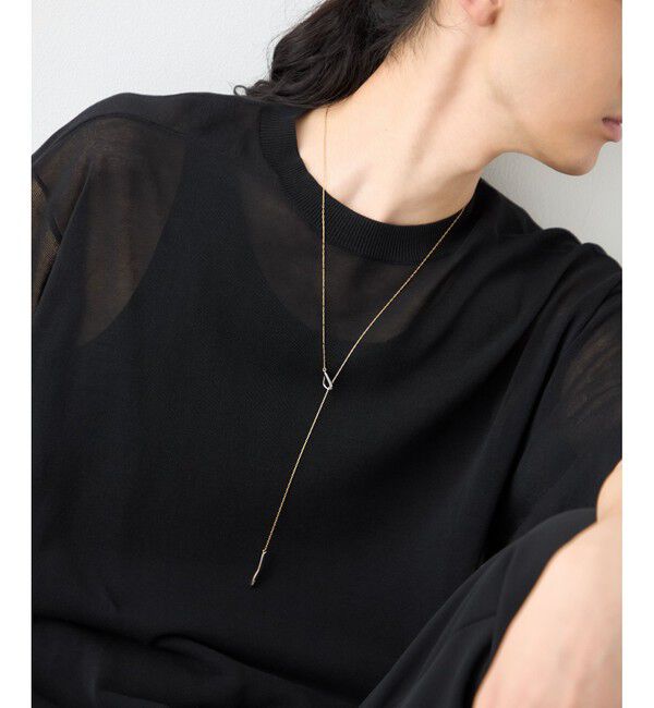 ete「[トリカラー] ラリエットネックレス」|ネックレス|