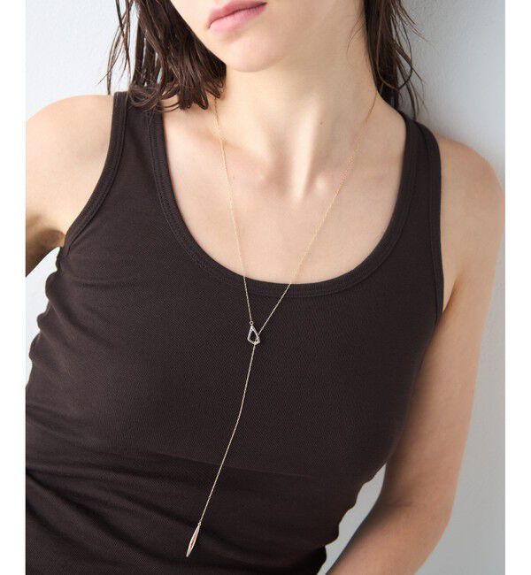 ete「[トリカラー] ラリエットネックレス」|ネックレス|