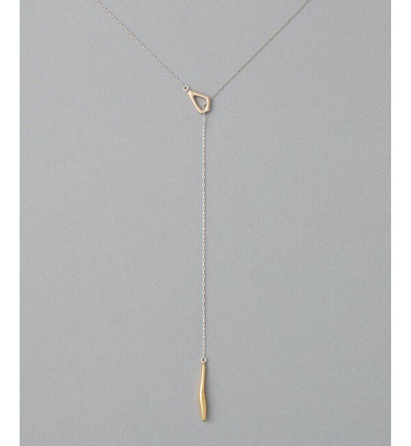 ete「[トリカラー] ラリエットネックレス」|ネックレス|B