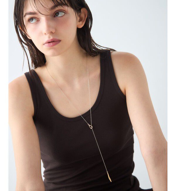 ete「[トリカラー] ラリエットネックレス」|ネックレス|