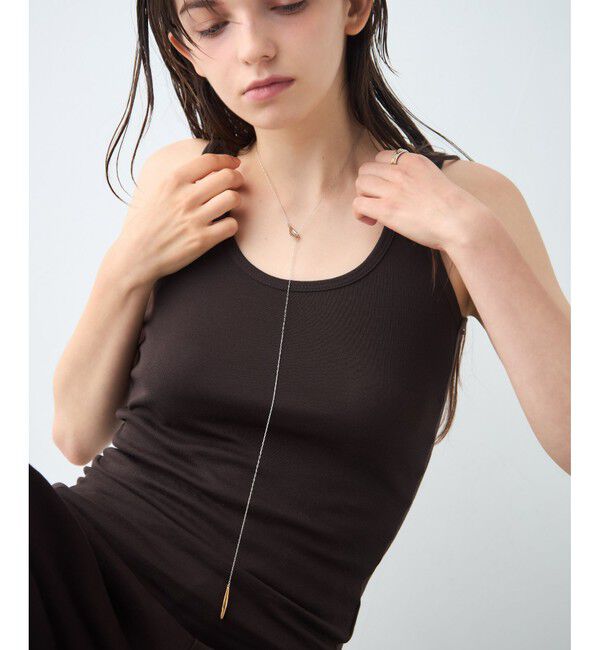 ete「[トリカラー] ラリエットネックレス」|ネックレス|