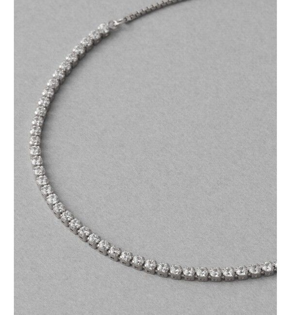 ete「[ラインストーン] チョーカー」|ネックレス|