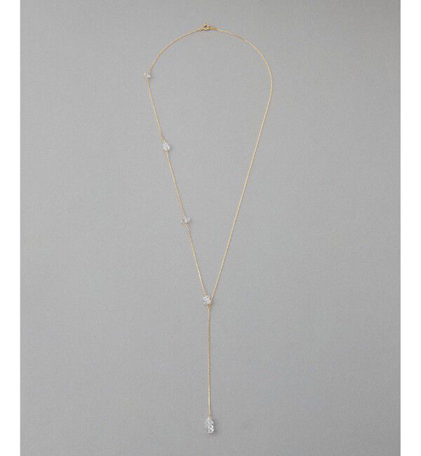 ete「[シャンデリア] K18YG クォーツ ネックレス」|ネックレス|