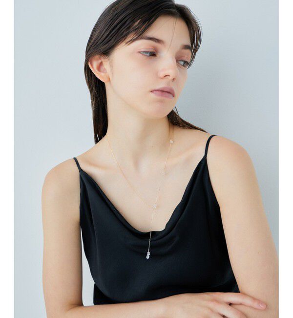 ete「[シャンデリア] K18YG クォーツ ネックレス」|ネックレス|