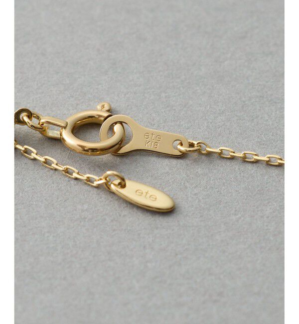 ete「[シャンデリア] K18YG クォーツ ネックレス」|ネックレス|