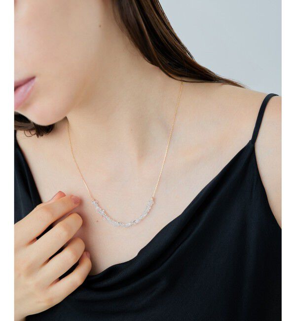 ete「[シャンデリア] K18YG クォーツ ネックレス」|ネックレス|